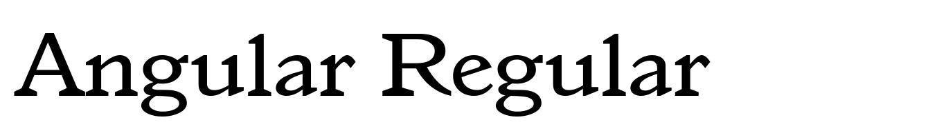 Angular Regular